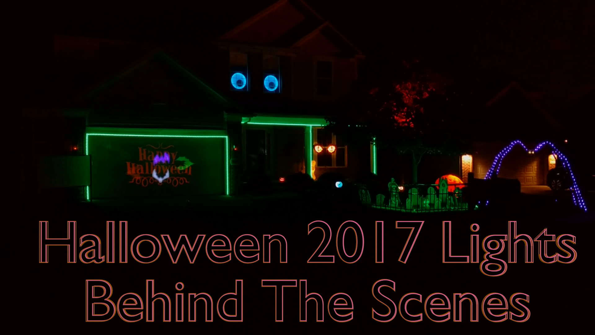 Halloween 2017 Behind the Scenes