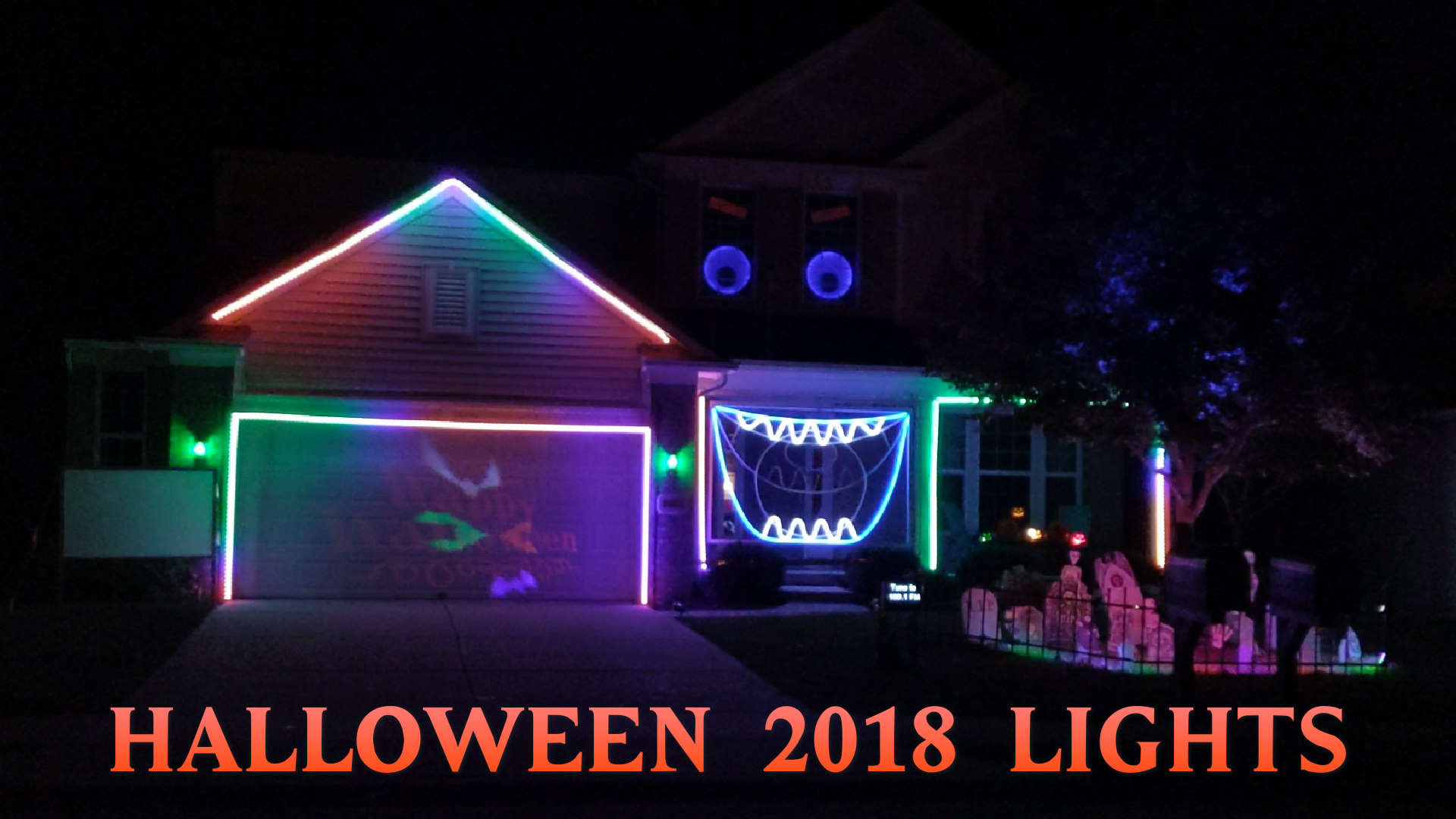 Halloween 2018 Lights